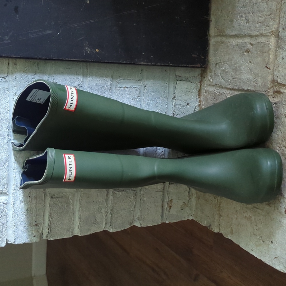 Hunter Tall Green Boots
